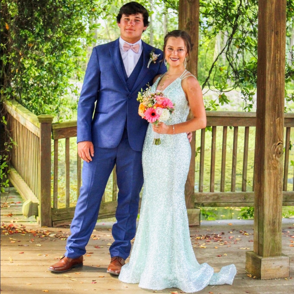 BLUSH prom dress